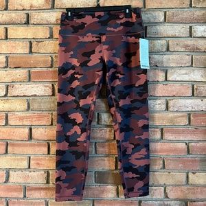 lululemon Wunder Train High-Rise Tight 25" in  Camo Smoky Red Night Sea Multi 12